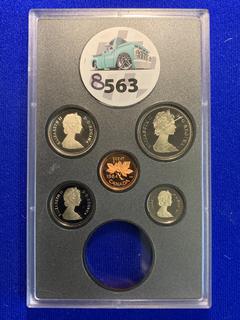 1984 Canada Proof Coin Set *Missing Silver Dollar*.