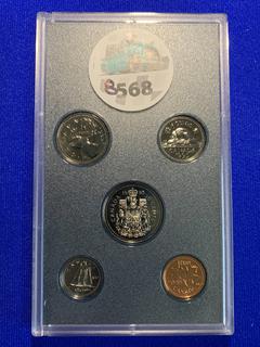 1985 Canada Proof Coin Set *Missing Silver Dollar*.