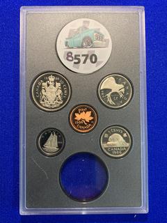 1986 Canada Proof Coin Set *Missing Silver Dollar*.