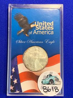 2006 USA .999 Fine Silver American Eagle.