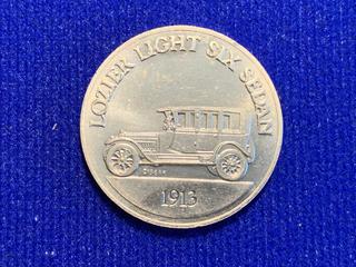 1968 Franklin Mint Sunoco Aluminum Token Series 1 "1913 Lozier Light Six Sedan".