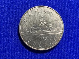 1983 Canada Silver Dollar.