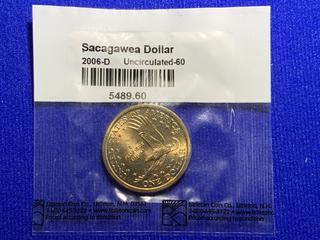 2006-D USA Sacagawea One Dollar Coin .