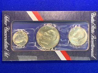 1974 USA Bicentennial Silver Coin Set.