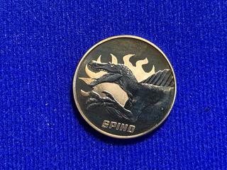 2001 Jurassic Park III Medallion "Spino".