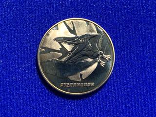 2001 Jurassic Park III Medallion "Pteranodon".