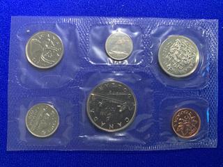 1972 Canada Uncirculated Coin Set.