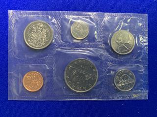 1975 Canada Uncirculated Coin Set.