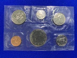 1978 Canada Uncirculated Coin Set.