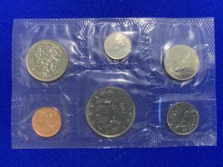 1980 Canada Uncirculated Coin Set.