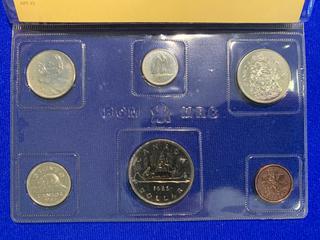 1985 Canada Uncirculated Coin Set.