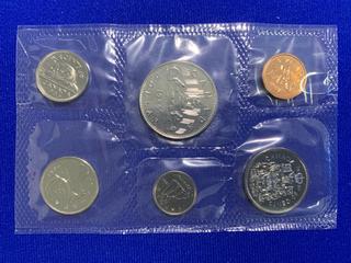 1986 Canada Uncirculated Coin Set.