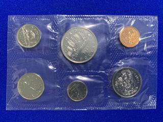 1987 Canada Uncirculated Coin Set.