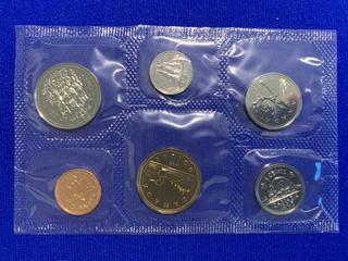 1995 Canada Uncirculated Coin Set.