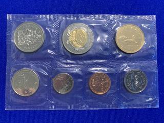 1999 Canada Uncirculated Coin Set.