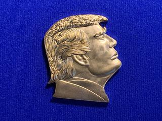 Trump Bronze Medallion.