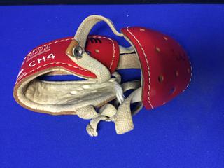 Vintage 60'sHockey Helmet From minor Hockey.