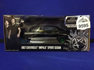 Supernatural 1967 Chevrolet Impala Sport Sedan 1/24 Diecast