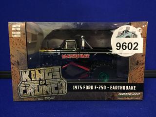 Kings Of Crunch 1975 Ford F-250 Earthquake 1/43 Diecast.