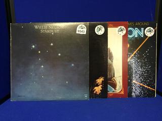 Assorted Records. Willie Nelson, Waylon.