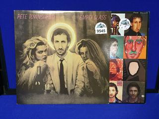 Pete Townshend "Empty Glass" & The Who "Face Dances" Records.