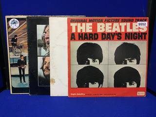 The Beatles Assorted Records.