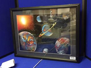 Light-Up 3D Painting - Outer Space.