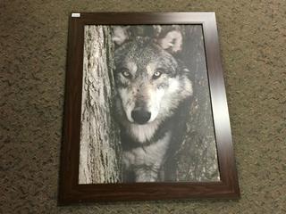 Large Wolf Print.