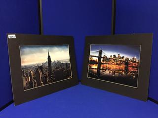 (2) New York Prints.