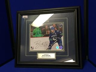 Ryan Kesler Photograph, Autographed by Ryan Kesler.