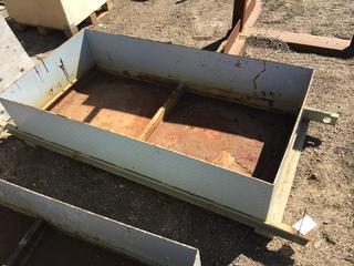 68"x34 1/2"x19" Steel Container.