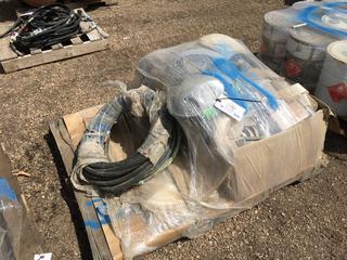 Assorted Weather Striping, Face Shields & Hoses.
