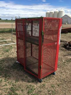 49"x2'x54" Hazardous Lockable Cabinet.