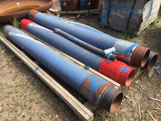 (4) Flex Hose 8"x101", (2) 2'x4' Flex Hose.