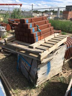 Quantity of 5"x30 1/2"x3" Steel Bars.