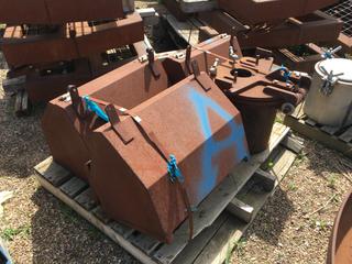 (1) Pressure Pot, (3) 18"x16" Truck/Trailer Job Boxes.