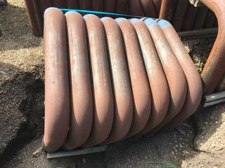 (16) 4 1/2" Pipe Bent 33"x28".