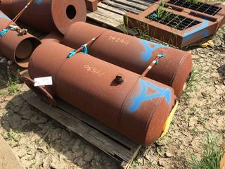 (2) 45"x16" Tanks w/ Flanges.