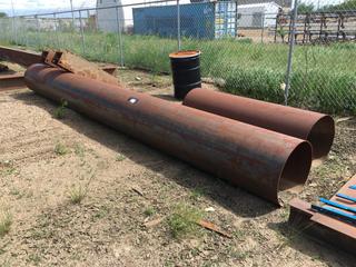 19'x2', 6'x2' Pipe w/ I-Beam Cut-offs.