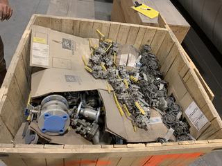 Selling Off-Site -  Qty of Flanged and NPT Gate and Butterfly Valves and Assorted Pipe Elbows, Reducers etc. - Unused. Located at 1845 104 Ave NE #131, Calgary, AB T3J 0R2
