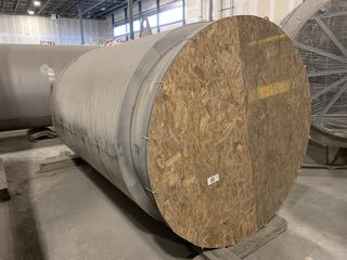 Selling Off-Site -  60" x 9' 3/8" 304L  S/S Flanged Section of Pipe - Insulated with Aluminum Clad and mineral wool 1233-EV-1524-ENGRI 4955? Located at  1845 104 Ave NE #131, Calgary, AB T3J 0R2