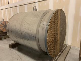 Selling Off-Site - 60" x 8' 3/8" 304L  S/S Flanged Section of Pipe - Insulated with Aluminum Clad and mineral wool 1233-EV-1524-ENGRI 4955? Located at  1845 104 Ave NE #131, Calgary, AB T3J 0R2