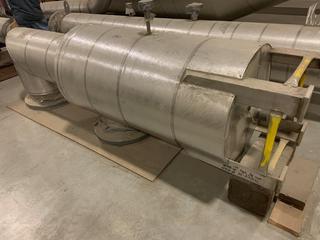 Selling Off-Site -  48" x 48" 3/8" 304L  S/S Flanged Section of Pipe (Seal Leg-B) - Insulated with Aluminum Clad and mineral wool 1233-EV-1524-ENGRI 4955? Located at  1845 104 Ave NE #131, Calgary, AB T3J 0R2