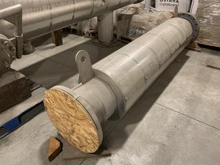 Selling Off-Site - 24" x 20' 3/8" 304L  S/S Flanged Section of Pipe - Insulated with Aluminum Clad and mineral wool 1233-EN-610-ENGRI 4948B Located at  1845 104 Ave NE #131, Calgary, AB T3J 0R2