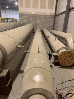 Selling Off-Site -  Harris Thermal Transfer Products 24" to 16"  28' Reducer 3/8" Flanged Section of Pipe - Insulated with Aluminum Clad and mineral wool S/N 26247-B? Located at  1845 104 Ave NE #131, Calgary, AB T3J 0R2