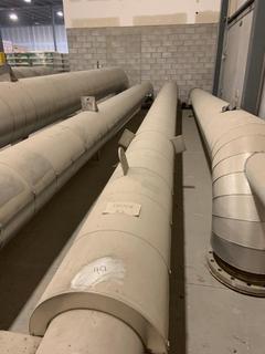 Selling Off-Site -  Harris Thermal Transfer Products 24" to 18" 36' Reducer 3/8" Flanged Section of Pipe - Insulated with Aluminum Clad and mineral wool S/N 26247-B? Located at  1845 104 Ave NE #131, Calgary, AB T3J 0R2