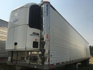 2009 Great Dane T/A Refrigerated Van Trailer c/w Thermo King Reefer, Air Ride, Sliding Axle, Unit # M15171, VIN 1GRAA06289W703811.
