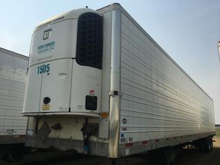2005 Utility 53' T/A Refrigerated Van Trailer c/w Thermo King Reefer, Air Ride, Sliding Axle, Unit # 1505, VIN 1UYVS25325U546539.