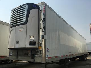 2018 UTILITY 53' T/A VS2RA Refrigerated Van Trailer c/w Carrier Reefer, Air Ride, Sliding Axle, Unit # 15141, VIN 1UYVS2536J6046317.