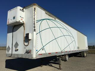 2007 Trailmobile 53' T/A Van Trailer c/w Air Ride Susp., Thermo King Heater Showing 6085 Hours, 11R22.5 Tires, UNIT # 8732360R, VIN 2MN01JPH371006497 Reefer S/N 10635A5679 Hours 6085.